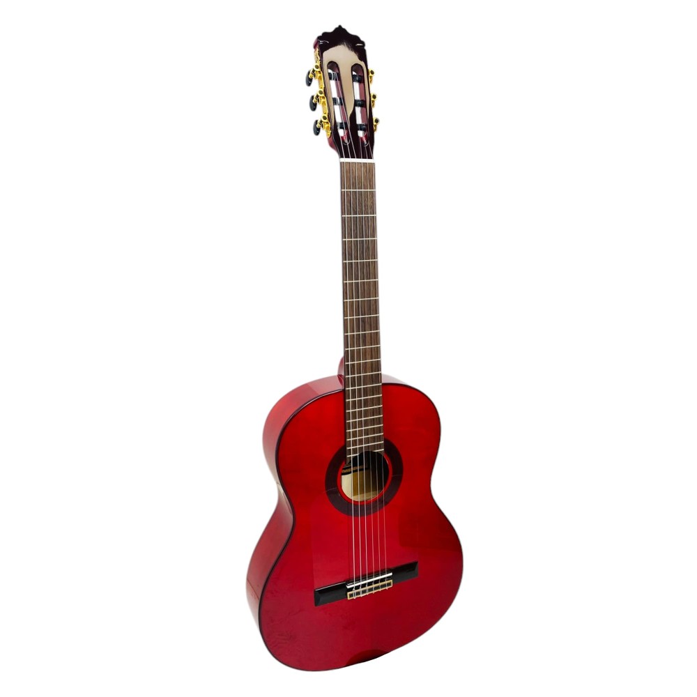 Guitarra Flamenca José Gómez F90-R Roja con tapa maciza