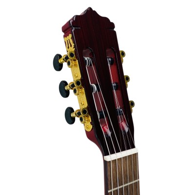 Guitarra Flamenca José Gómez F90-R Roja con tapa maciza