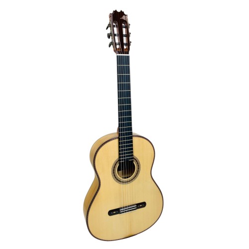 Guitarra Flamenca Antonio de Toledo AATF-17 Blanca