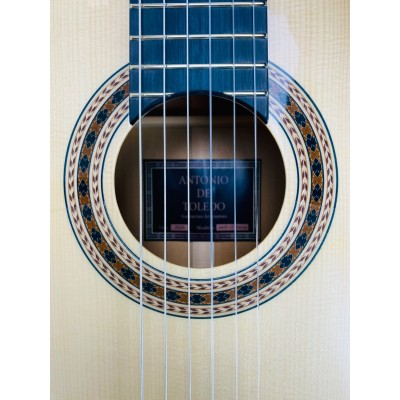 Guitarra Flamenca Antonio de Toledo AATF-17 Blanca