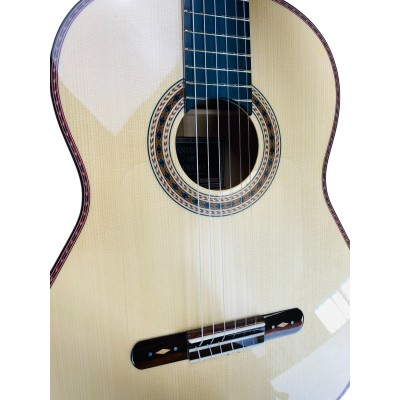 Guitarra Flamenca Antonio de Toledo AATF-17 Blanca