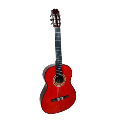 Guitarra Flamenca Antonio de Toledo AATF-17N Roja