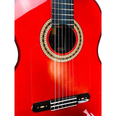 Guitarra Flamenca Antonio de Toledo AATF-17N Roja