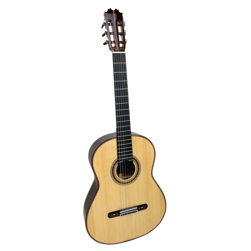 Guitarra Flamenca Antonio de Toledo AATF-240N con fondo y aros de Caoba macizo y tapa de pino abeto alemán