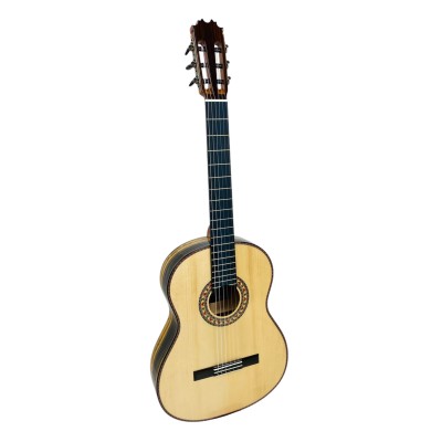 Guitarra Flamenca Antonio de Toledo AATF-17 Ebano Blanco