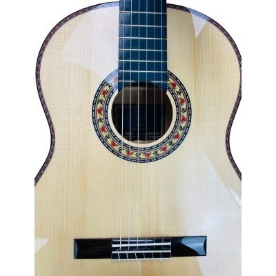 Guitarra Flamenca Antonio de Toledo AATF-17 Ebano Blanco