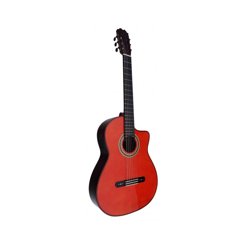 Guitarra Antonio de Toledo AATF-17NR CUT con Cutaway y Previo Fishman PSY-301