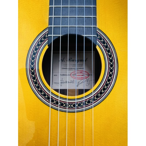 Guitarra Flamenca Artesana de Amalio Burguet FNEGRA-DV