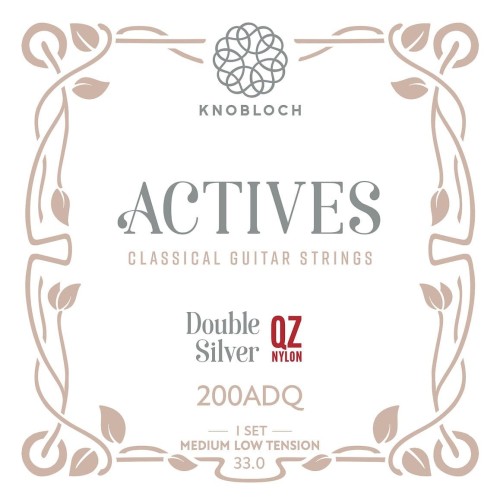 Knobloch Actives QZ Nylon 200 ADQ juego de cuerdas guitarra