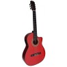 Guitarra Antonio de Toledo AATF-17BR amplificada con Cutaway y Previo Fishman PSY-301