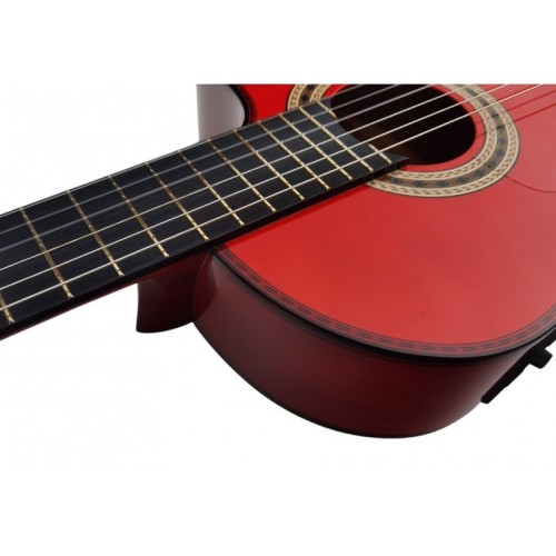 Guitarra Antonio de Toledo AATF-17BR amplificada con Cutaway y Previo Fishman PSY-301. Incluye funda 20mm