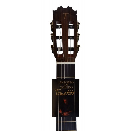 Guitarra Flamenca Antonio de Toledo modelo Tomatito Almería Natural de Palo Santo de Patagonia