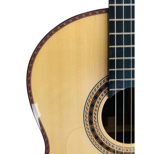 Guitarra Antonio de Toledo AATF-17NE con cutaway y Previo Fishman PSY-301