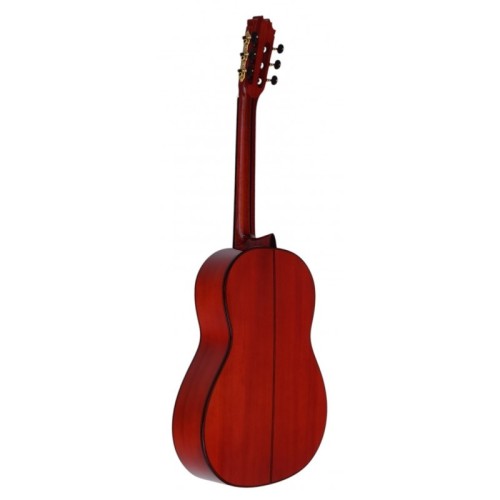 Guitarra Vicente Tatay  Mod. Pepe Habichuela Roja con tapa de Cedro. Incluye funda de 20mm