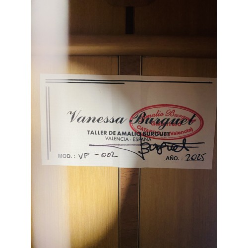 Guitarra Flamenca de Vanessa Burguet modelo VF