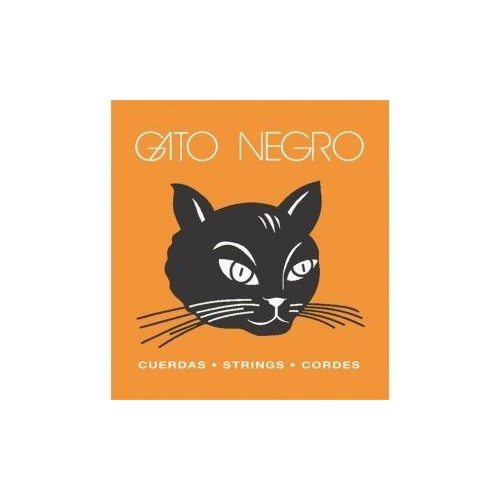 Cuerdas guitarra clásica o flamenca Gato Negro Nylon Claro