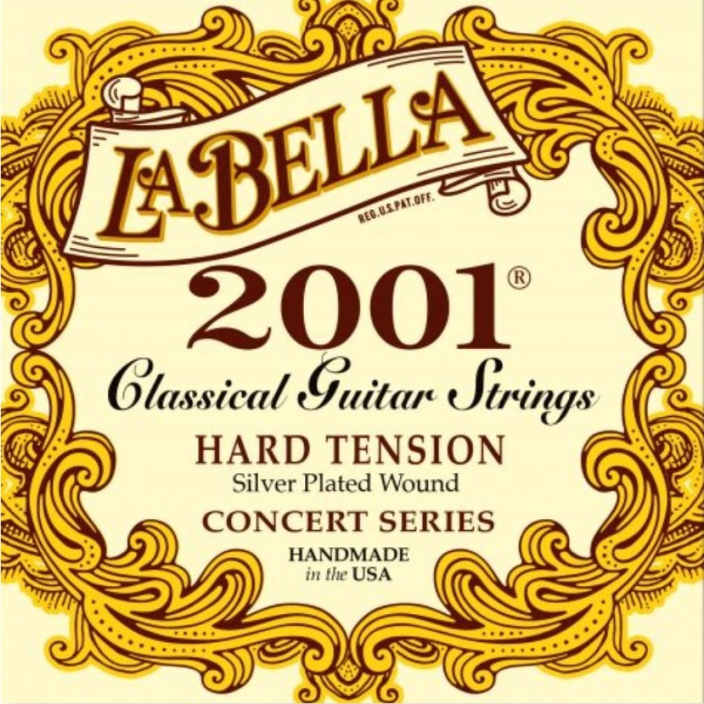 JUEGO DE CUERDAS LA BELLA 2001 HARD CLÁSICA