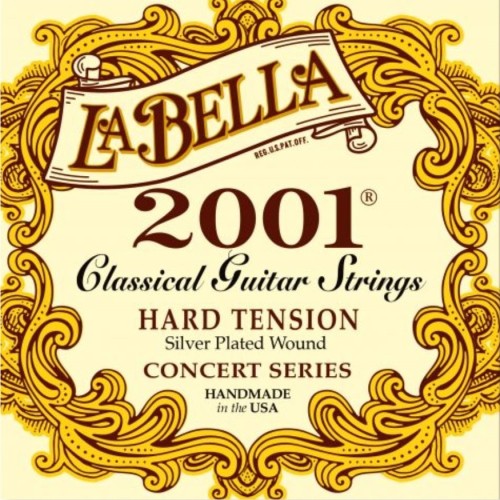 JUEGO DE CUERDAS LA BELLA 2001 HARD CLÁSICA