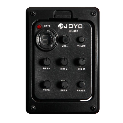 Guitarra Flamenca amplificada José Gómez Roja F80-R-EQ con previo Joyo con funda incluida 10mm