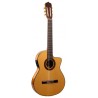 GUITARRA FLAMENCA  F80NAC-CEQ  AMPLIFICADA CUTAWAY JOSE GOMEZ SICOMORO CAJA ESTRECHA
