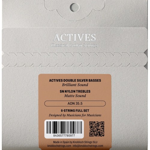 Knobloch Actives SN NYLON ADN 35.5 Juego de Cuerdas. Tensión Extra Alta