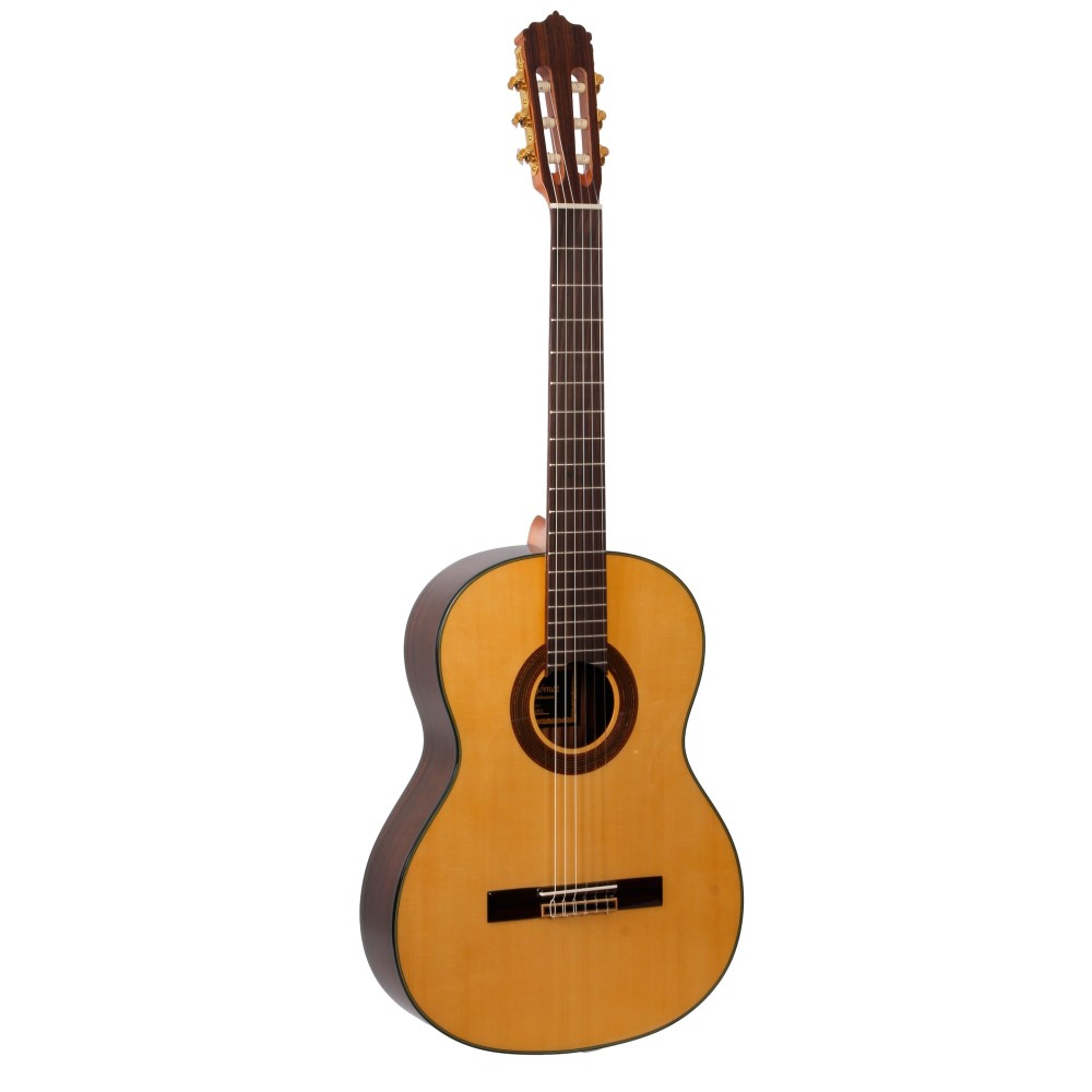 F80RS - GUITARRA FLAMENCA JOSE GOMEZ AROS Y FONDO CON FUNDA 10MM