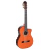GUITARRA FLAMENCA ADMIRA LUCIA ROJA AMPLIFICADA