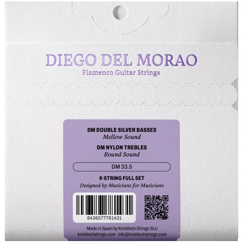 Juego de Cuerdas Knobloch Diego del Morao DM 33.5 TENSIÓN MEDIA