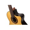 Guitarra Flamenca José Gómez F80RS-CEQ  amplificada en Palosanto. Incluye funda de 10mm