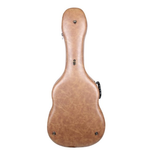 Estuche Foam Rígido Piel Marrón Vintage PRK