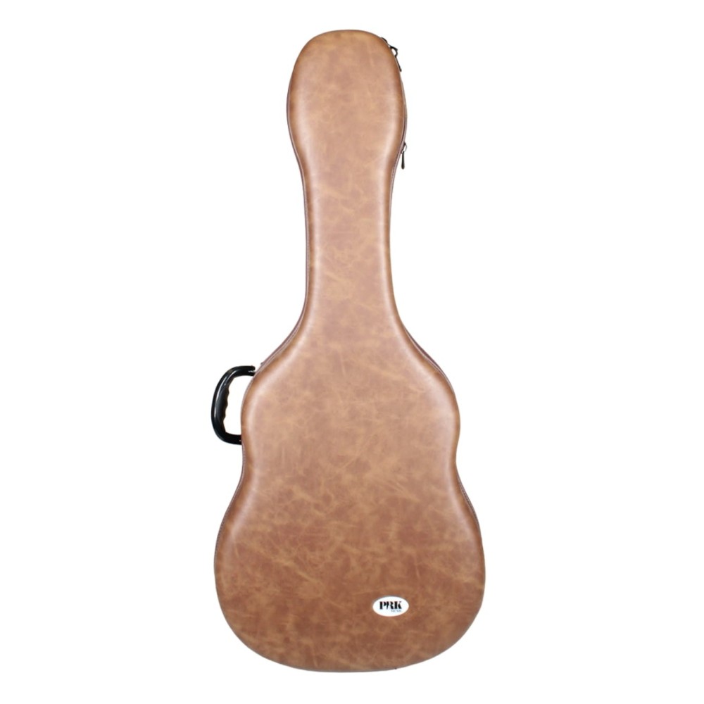 Estuche Foam Rígido Piel Marrón Vintage PRK