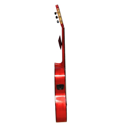 Guitarra Flamenca PRK Serie Plata Cut Roja EQ S1 Pro Max (F2ª R Cut Pino)