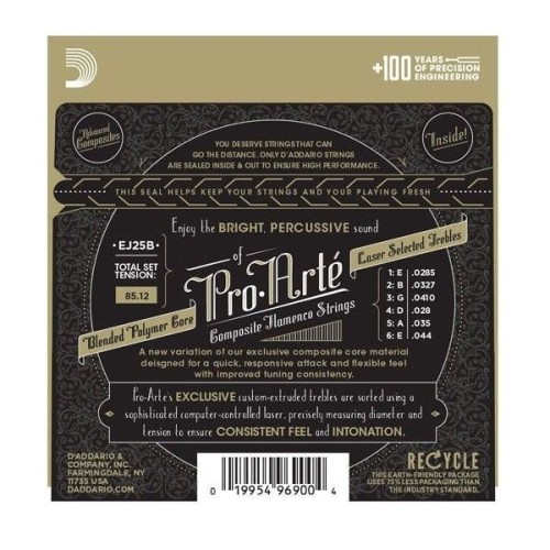 D´addario Pro-Arté EJ25B Juego de Cuerdas Guitarra Flamenca