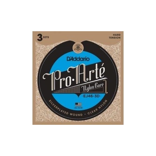 D´Addario EJ46 Pro-Arté Juego de Cuerdas Guitarra Clásica-Flamenca. Pack