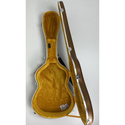 Estuche Guitarra Clásica y Flamenca de ABS Rapsody Dorado Mate