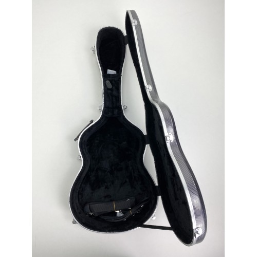 Estuche Guitarra ABS Rapsody Negro 3D