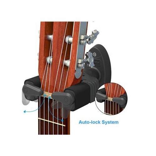 Soporte de guitarra de pared automático Wingo WH-06A