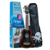 Ukelele Octopus Soprano UK-205BKB Negro Burst