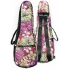 Funda Ukelele Soprano Woodi WUC-21PF Floral Verde