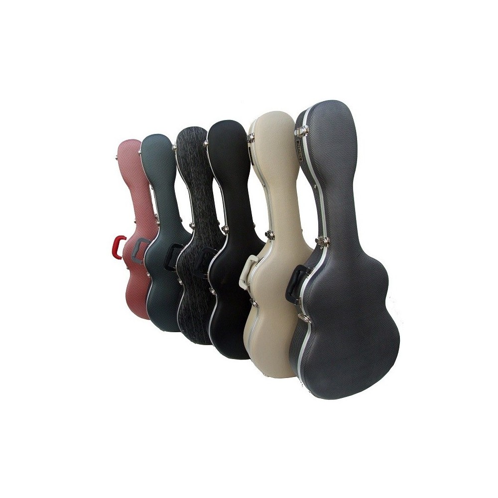 Estuche Cibeles C230.015N Abs Negro Mate Guitarra Clásica y Flamenca