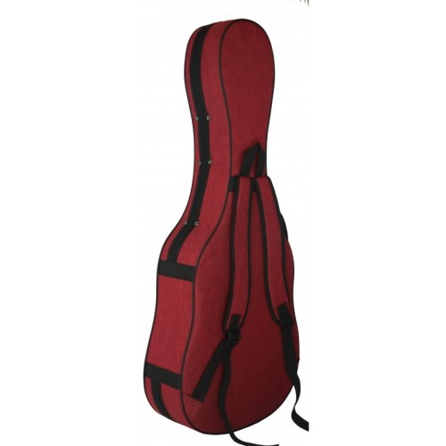 Estuche foam Cibeles Rojo para Guitarra Clásica Y Flamenca