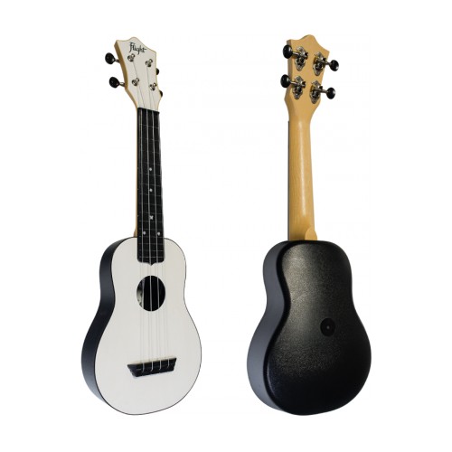 Ukelele Soprano Flight ABS TUS-35WH Travel Blanco