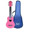 Ukelele Soprano Flight ABS TUS-35PK Travel Rosa
