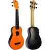 Ukelele Soprano Flight ABS TUS-35OR Travel Naranja