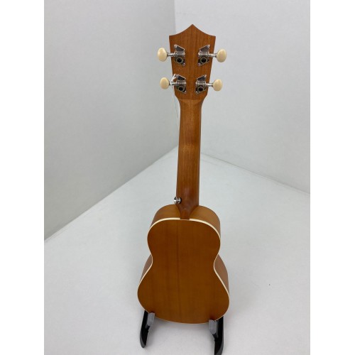 Ukelele Soprano Bamboo Orange Mandala B1E-OM