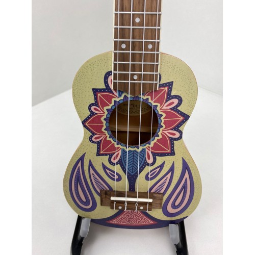 Ukelele Soprano Bamboo Groovy B1E-GR