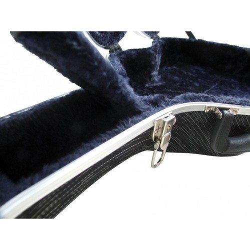 Estuche Guitarra ABS Rapsody Negro y Rayas