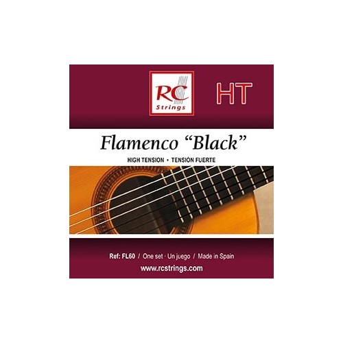 Royal Classic FL60 Flamenco Black Tensión Fuerte Juego de Cuerdas para