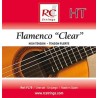 Royal Classics FL70 Flamenco Clear Tensión Fuerte Juego de Cuerdas para