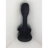 Estuche Guitarra ABS Rapsody Negro y Rayas